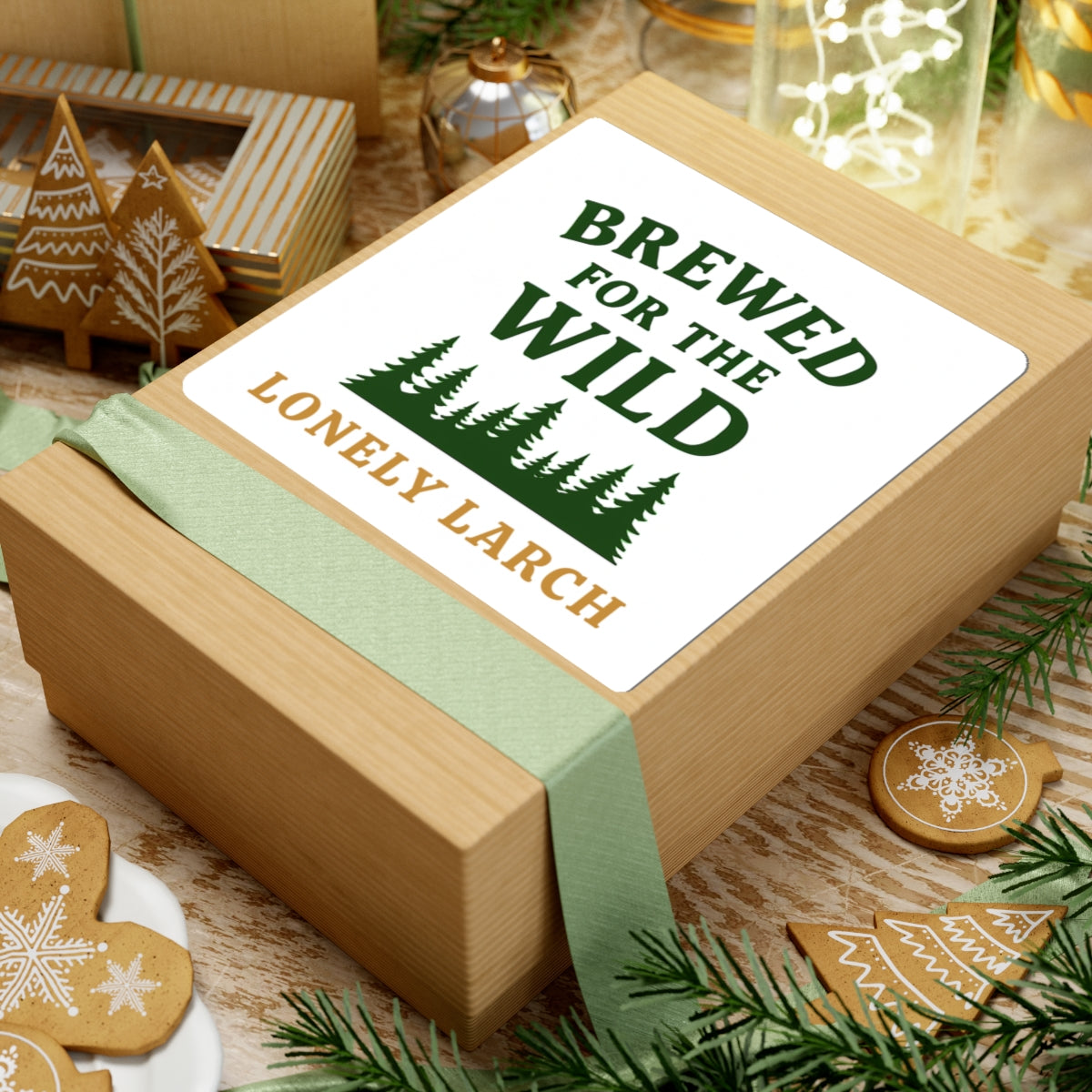 Brewed for the Wild Sticker