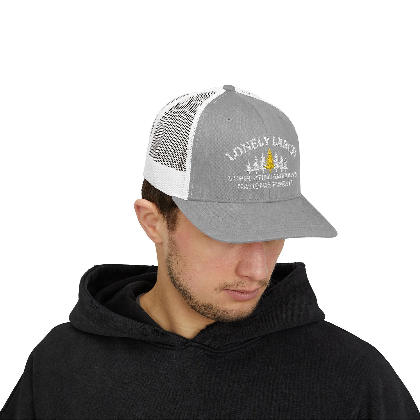 Lonely Larch Snapback Trucker Cap