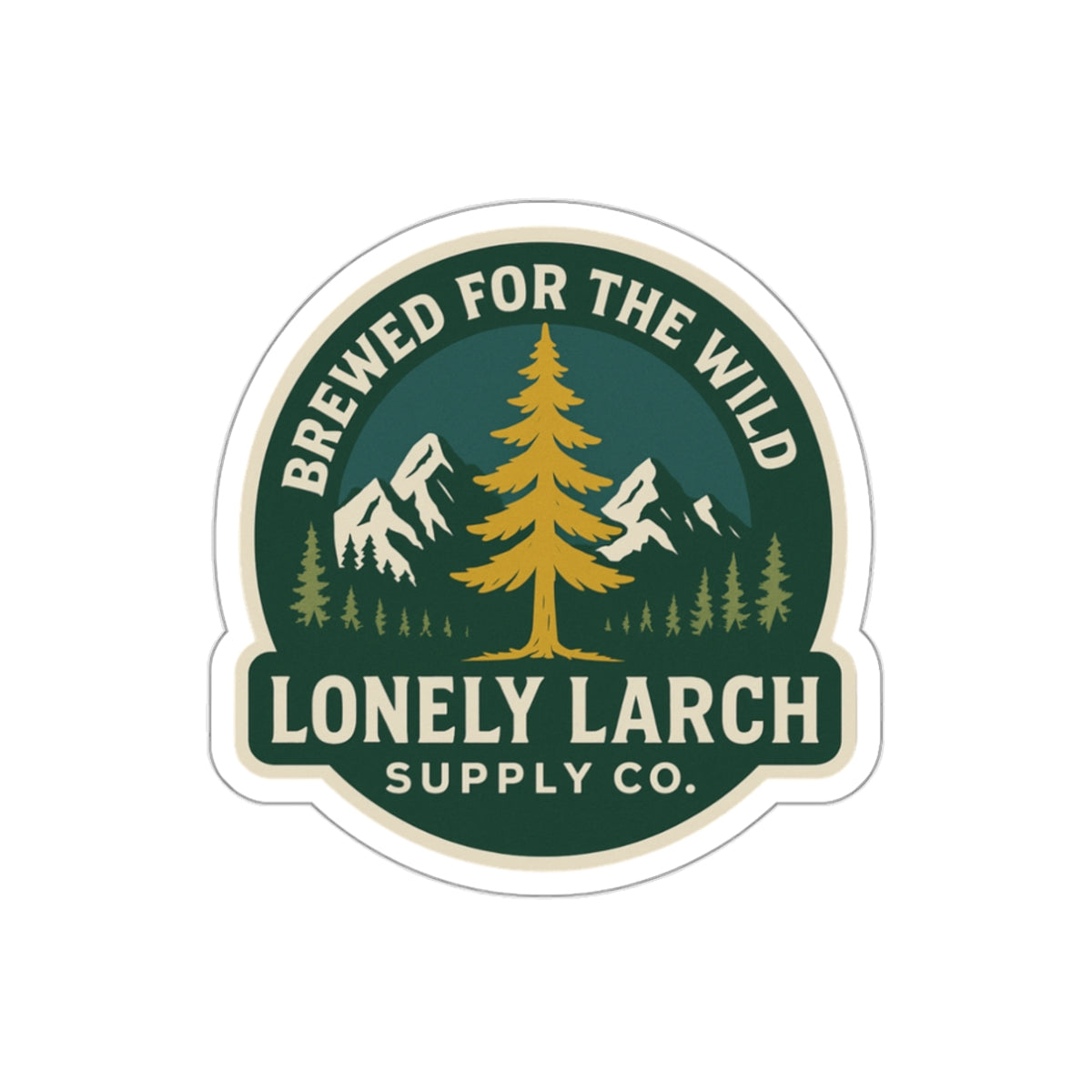 Blue Sky Lonely Larch Sticker