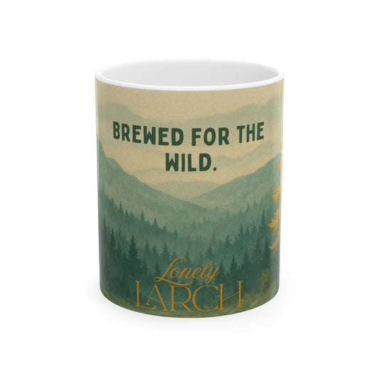 Brewed for the Wild Watercolor Mug