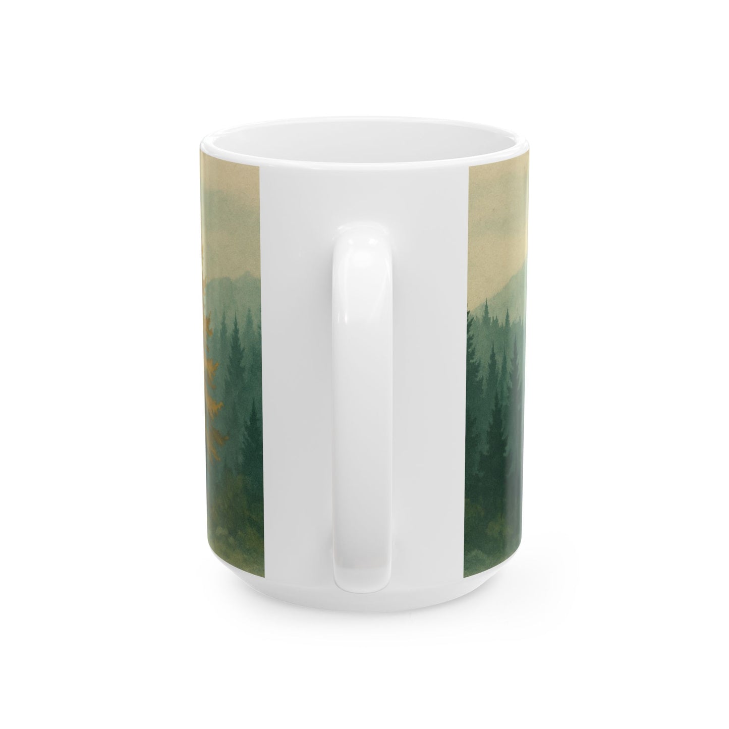Brewed for the Wild Watercolor Mug