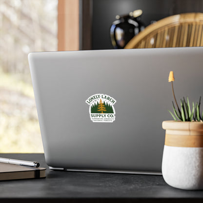 Lonely Larch Logo Sticker