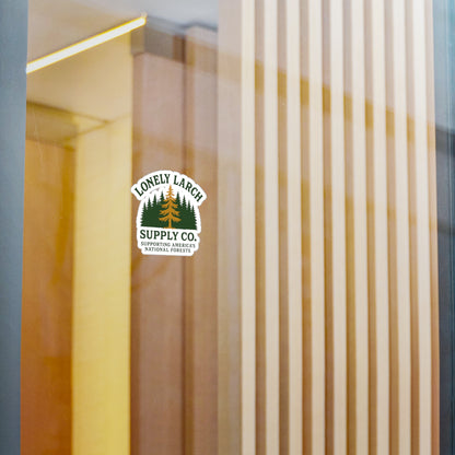 Lonely Larch Logo Sticker