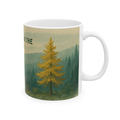 Brewed for the Wild Watercolor Mug